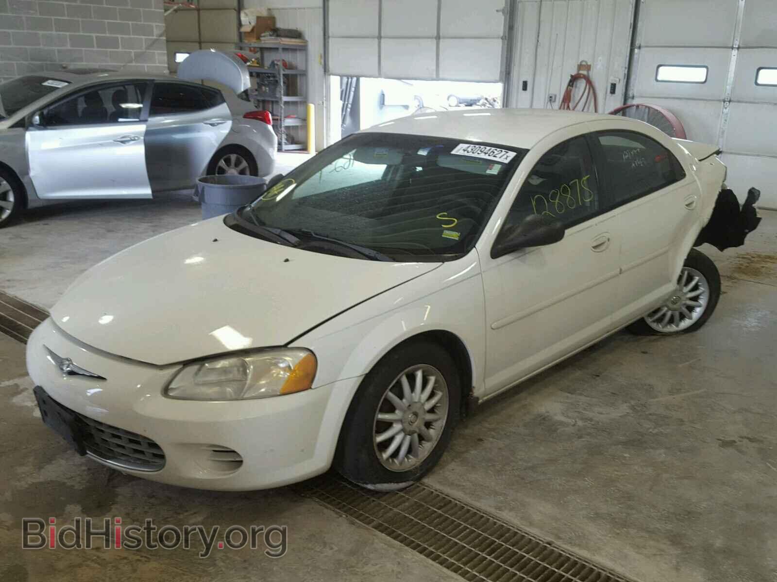 2002 CHRYSLER SEBRING - VIN: 1C3EL46X42N227100 - Фото 2