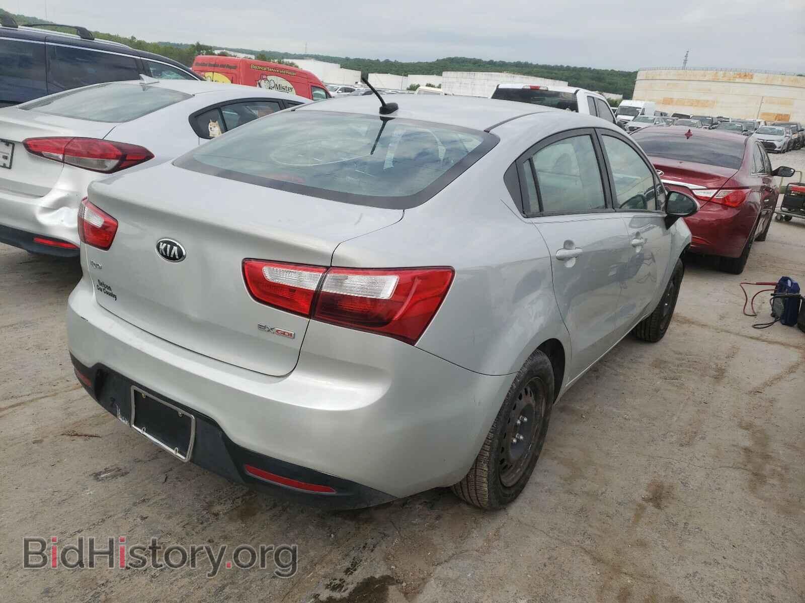 2014 KIA RIO - VIN: KNADN4A3XE6370408 - Фото 4