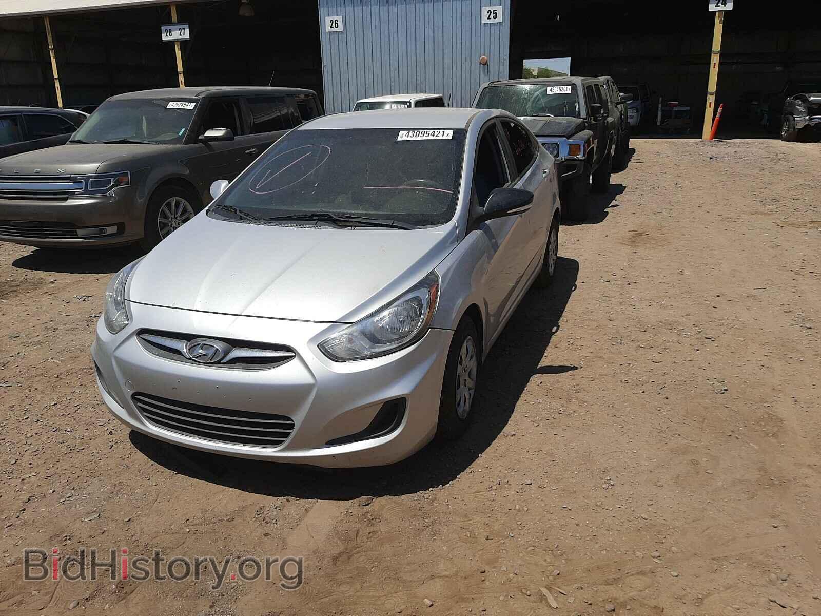 2014 HYUNDAI ACCENT - VIN: KMHCT4AEXEU682399 - Фото 2