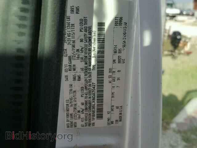 2011 FORD ECONOLINE - VIN: 1FBNE3BLXBDA70427 - Фото 10