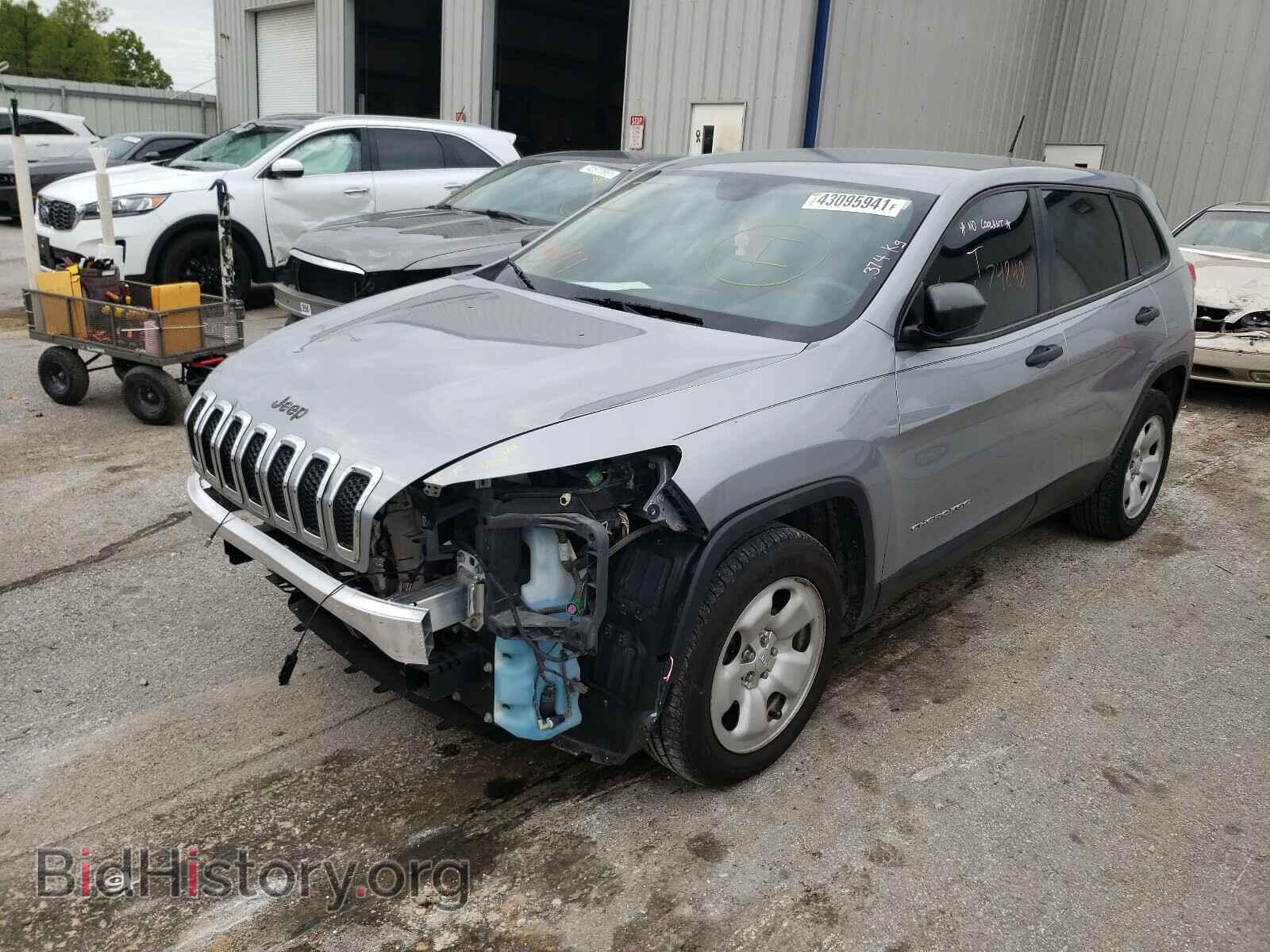 2014 JEEP CHEROKEE - VIN: 1C4PJLAB9EW123040 - Фото 2