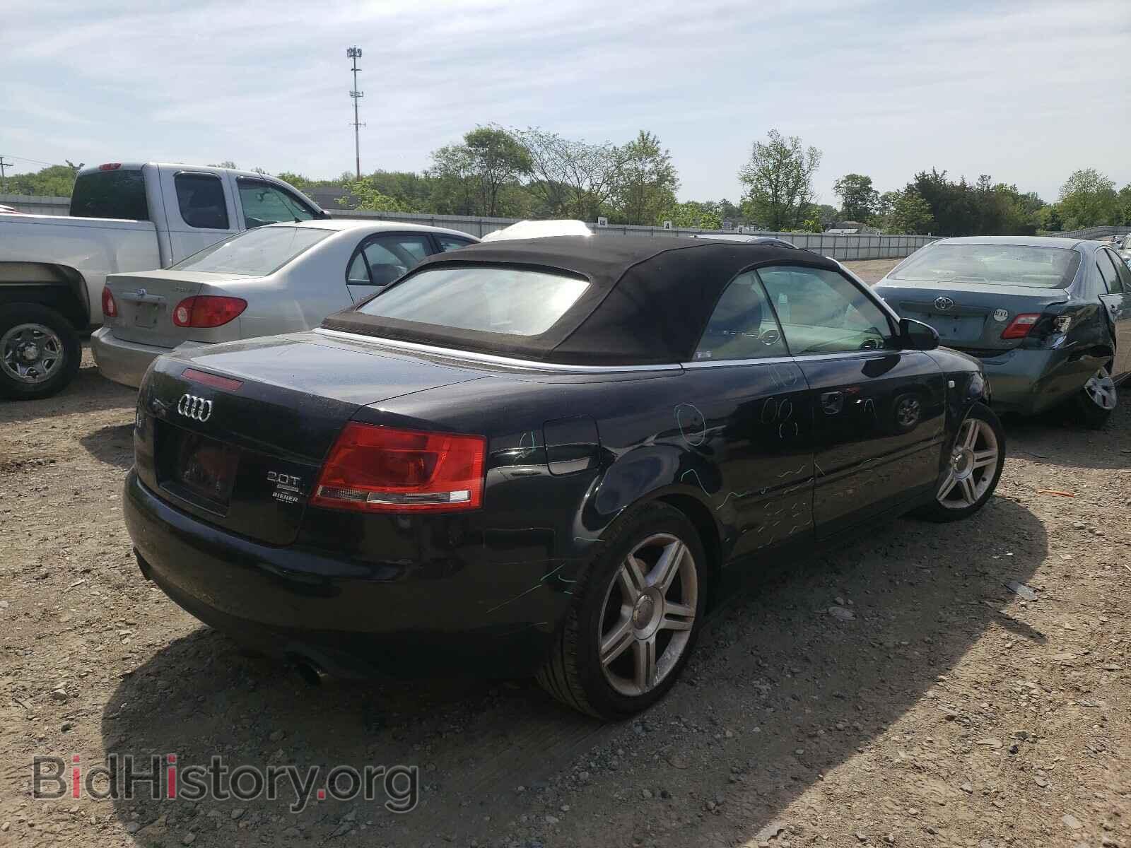 2007 AUDI A4 - VIN: WAUDF48H67K034537 - Photo 4