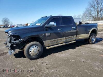 2012 Dodge RAM 3500 Longhorn, черный — VIN 3C63DRKL4CG130853, Copart