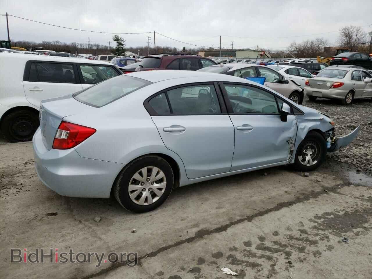 2012 HONDA CIVIC - VIN: 2HGFB2F52CH525081 - Фото 3