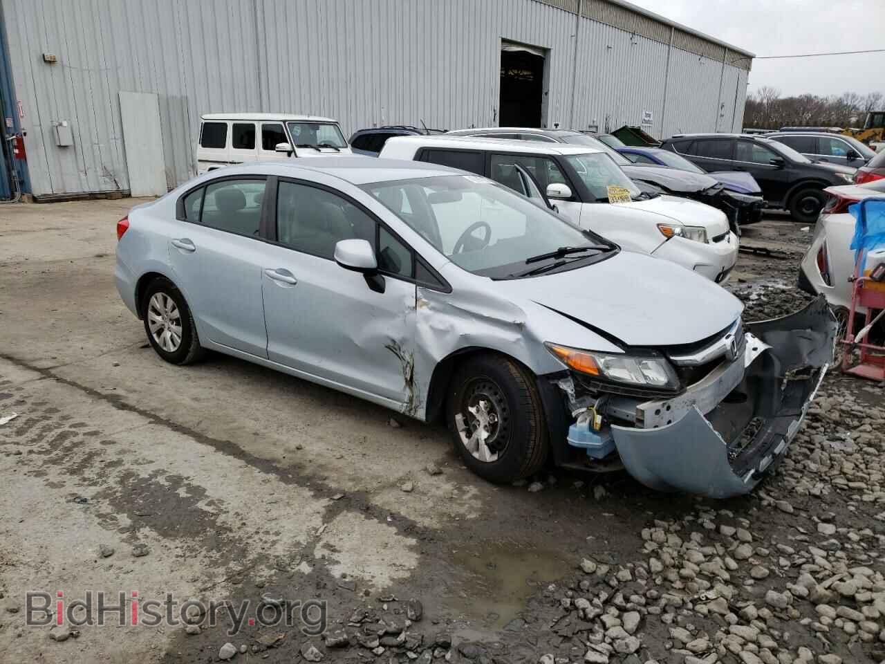 2012 HONDA CIVIC - VIN: 2HGFB2F52CH525081 - Фото 4
