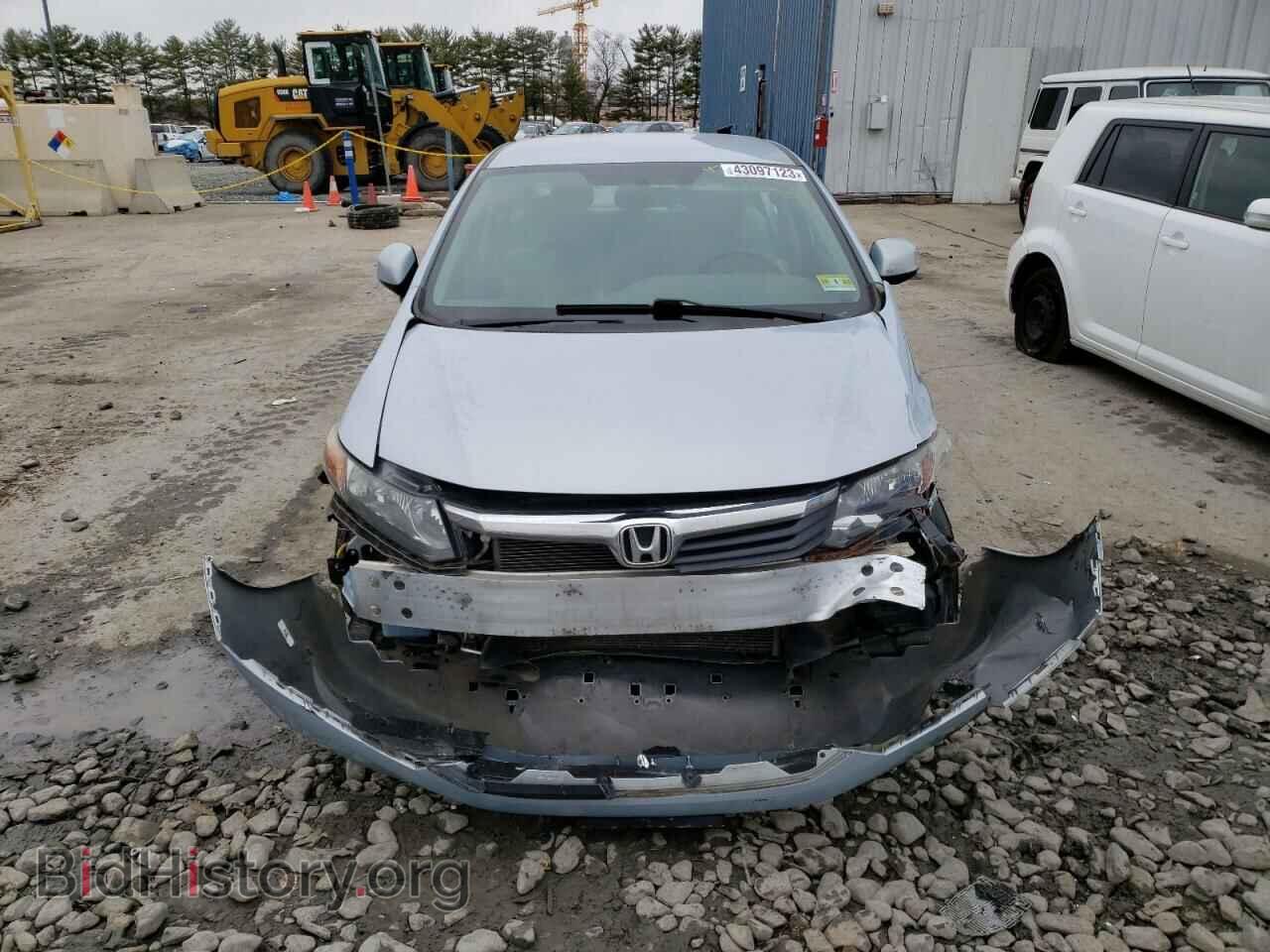 2012 HONDA CIVIC - VIN: 2HGFB2F52CH525081 - Фото 5
