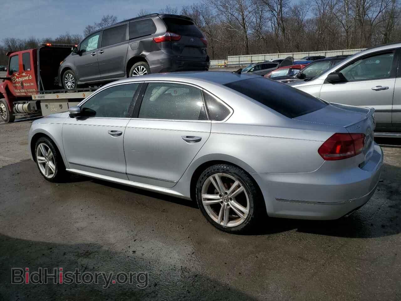 2014 VOLKSWAGEN PASSAT - VIN: 1VWCN7A37EC065043 - Фото 2