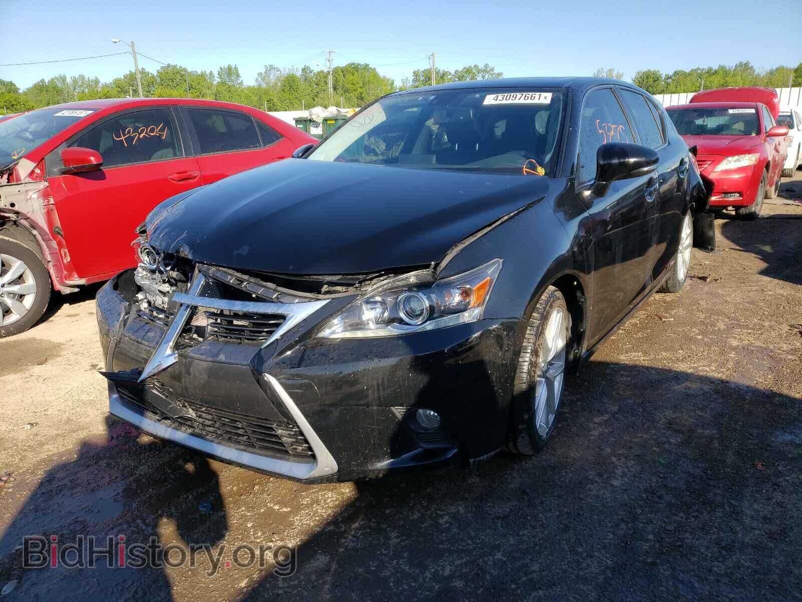 2014 LEXUS CT 200 - VIN: JTHKD5BH0E2194603 - Фото 2