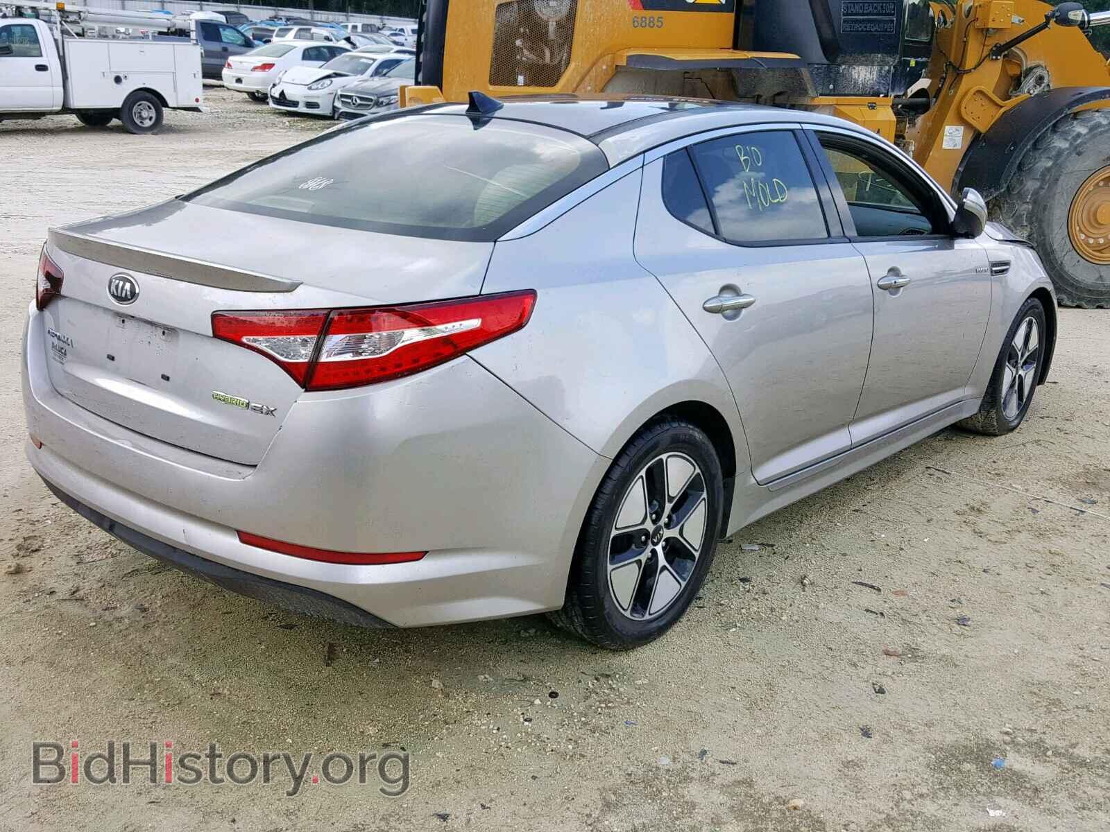 2013 KIA OPTIMA HYB - VIN: KNAGM4AD4D5039448 - Фото 4