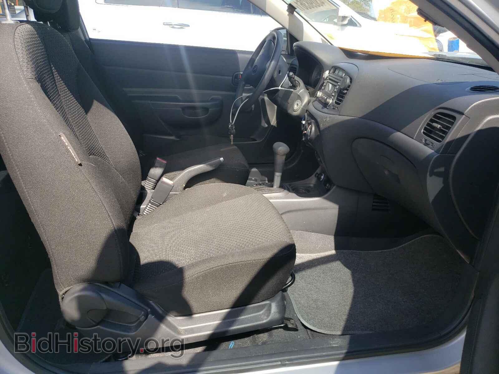 2008 HYUNDAI ACCENT - VIN: KMHCM36C38U072721 - Фото 5
