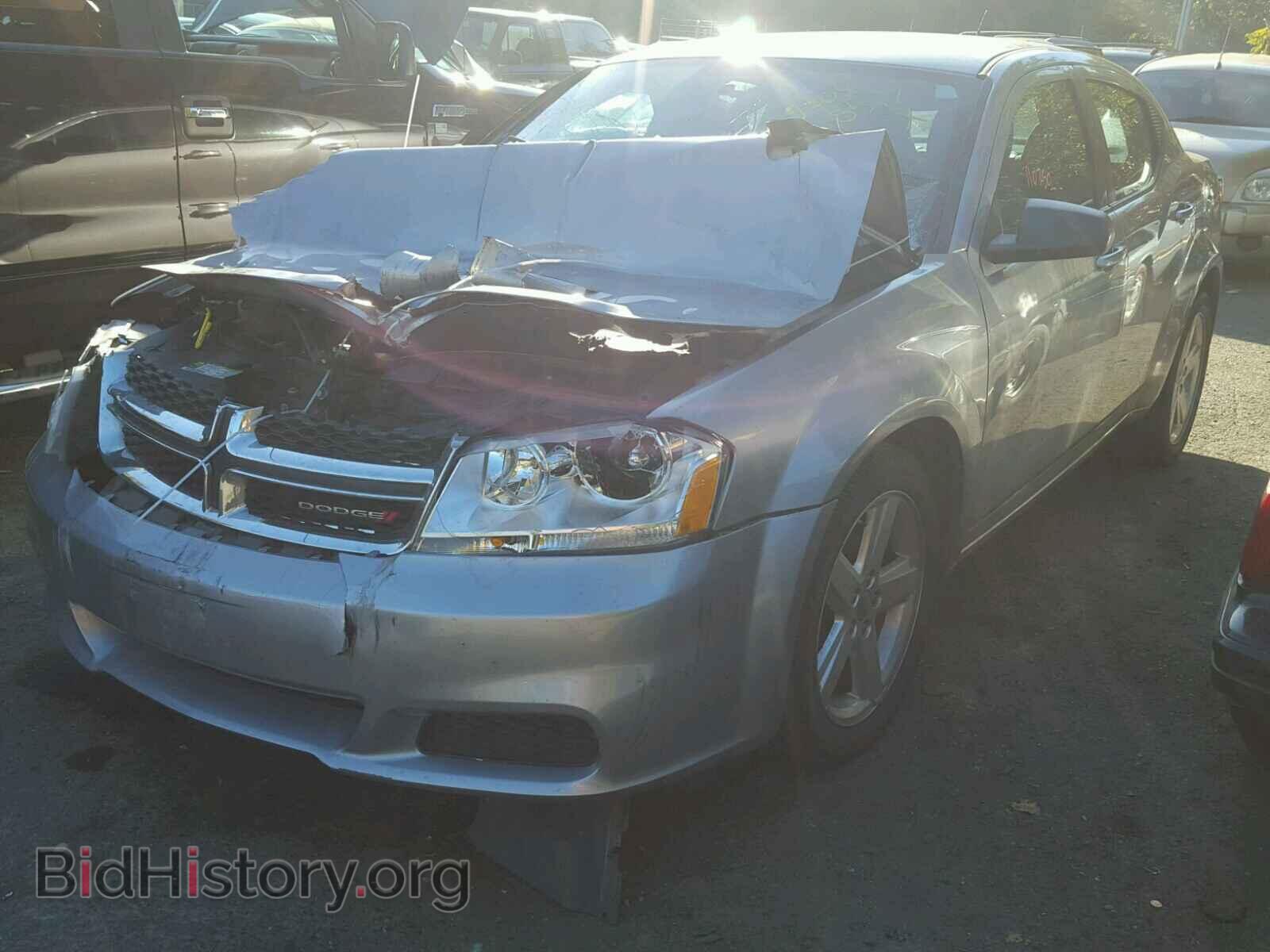 2013 DODGE AVENGER - VIN: 1C3CDZAB0DN644715 - Фото 2