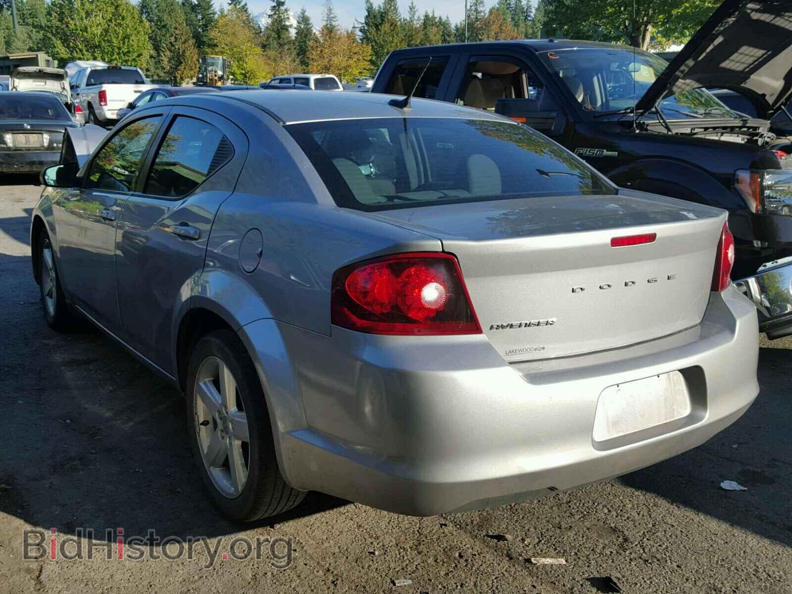2013 DODGE AVENGER - VIN: 1C3CDZAB0DN644715 - Фото 3