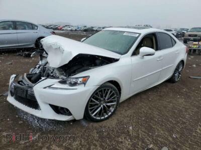 2015 Lexus IS IS 250, white — VIN JTHCF1D21F5029725, Copart