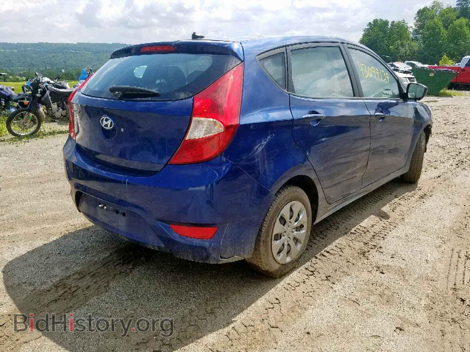 2017 HYUNDAI ACCENT - VIN: KMHCT5AE0HU316980 - Фото 4