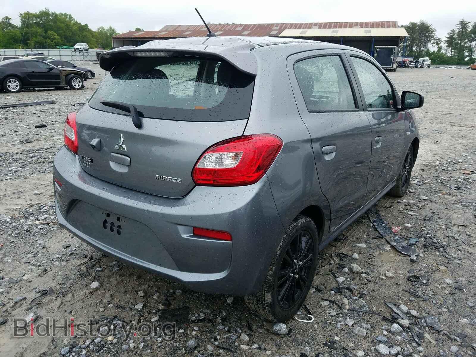 2019 MITSUBISHI MIRAGE LE - VIN: ML32A5HJ7KH015229 - Фото 4