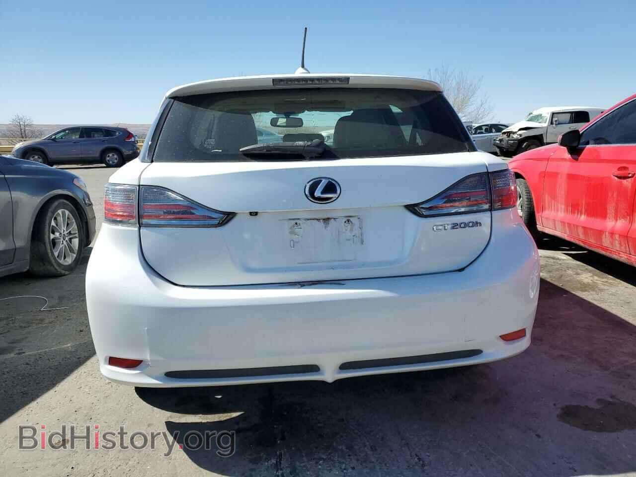 2013 LEXUS CT 200 - VIN: JTHKD5BH5D2164348 - Фото 6