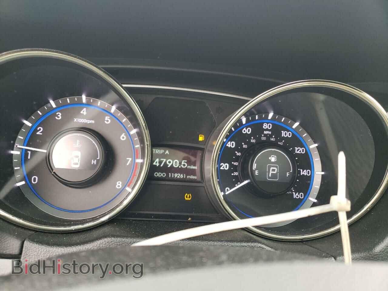 2012 HYUNDAI SONATA - VIN: 5NPEC4AB7CH404490 - Фото 8