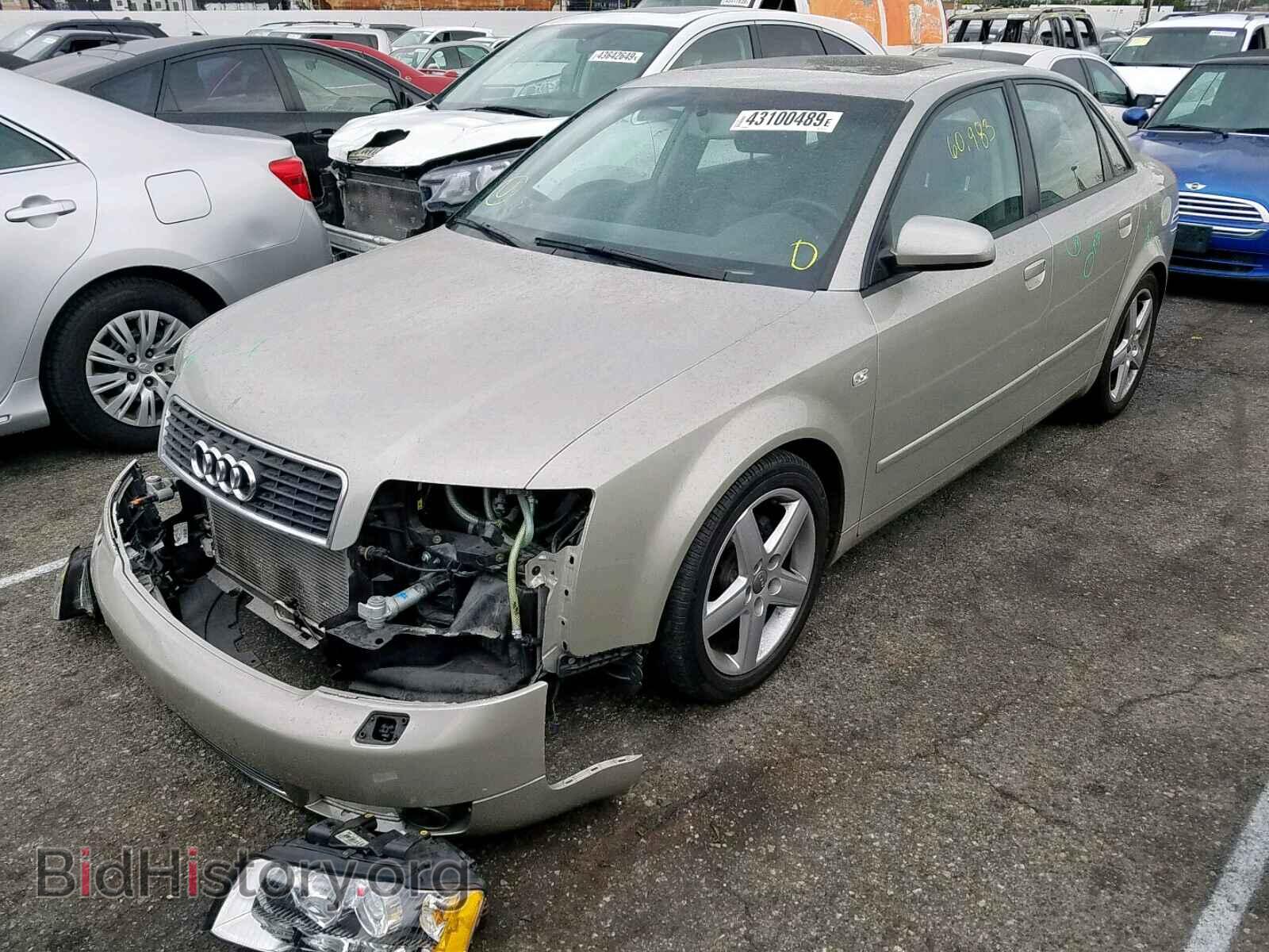 2005 AUDI A4 - VIN: WAUJC68E05A031116 - Фото 2