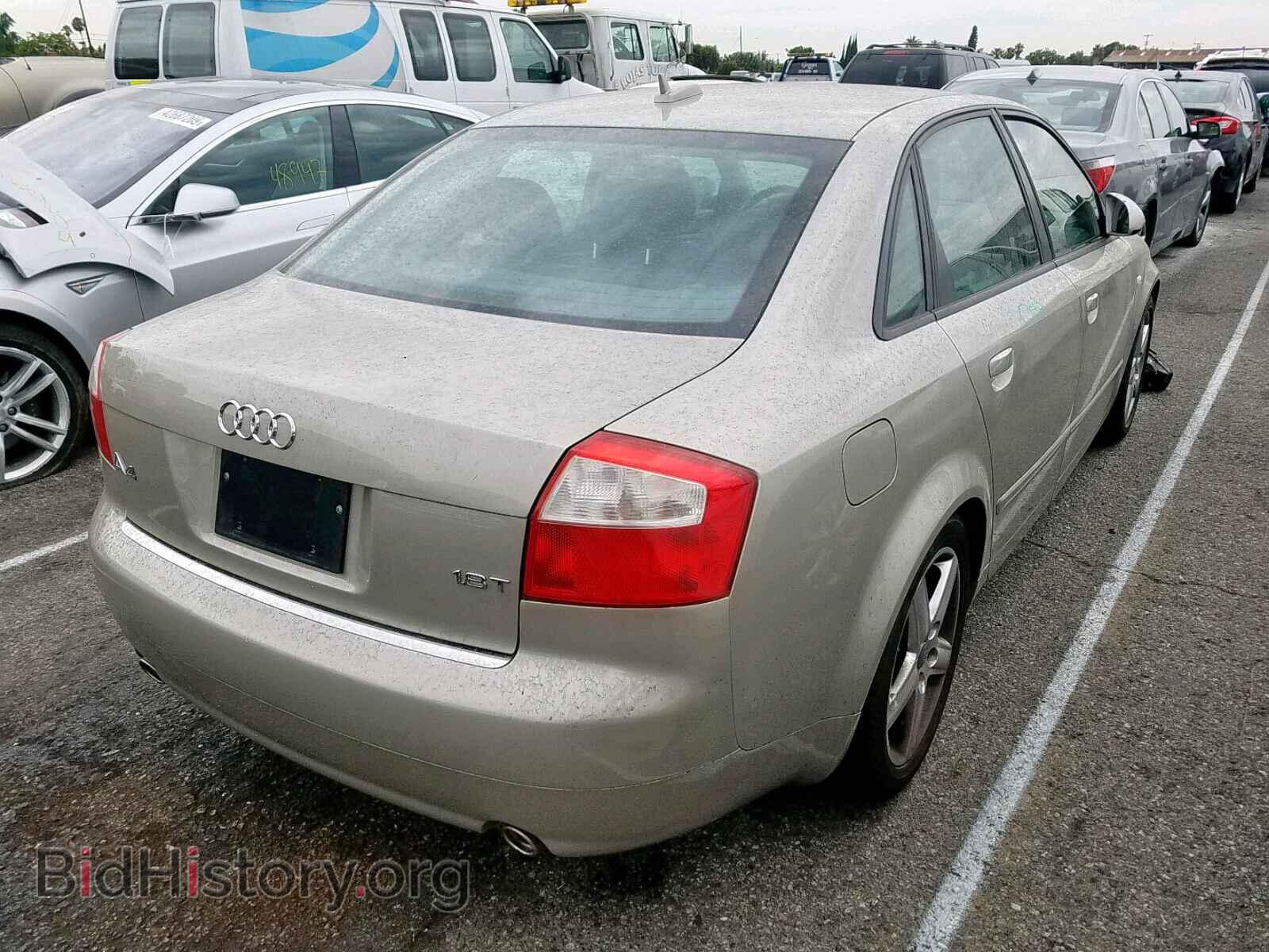 2005 AUDI A4 - VIN: WAUJC68E05A031116 - Фото 4
