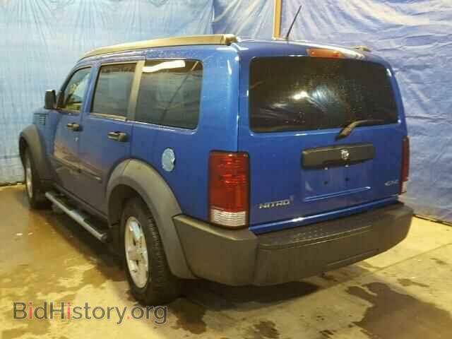 2007 DODGE NITRO - VIN: 1D8GU28K57W704501 - Фото 3
