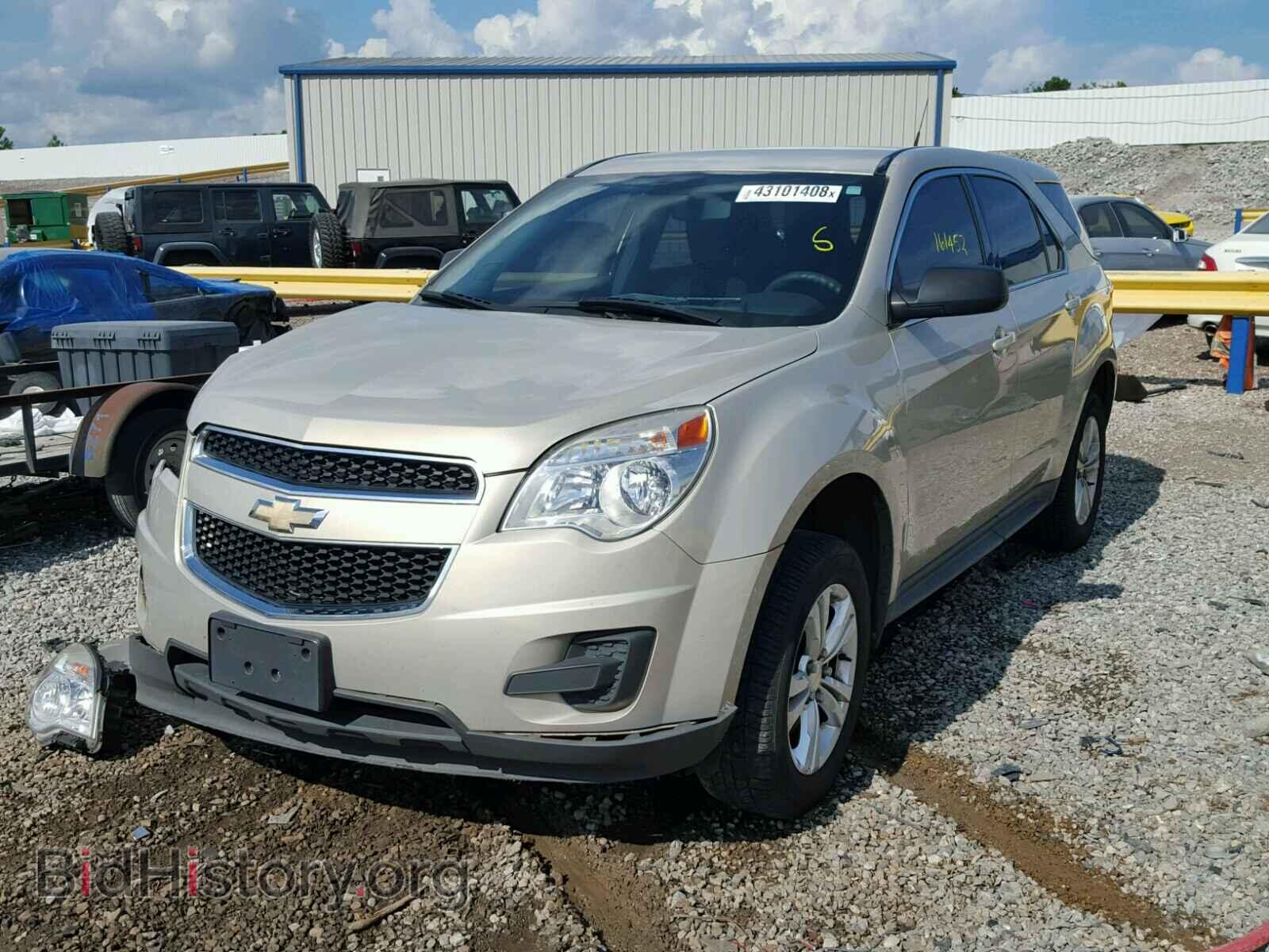 2011 CHEVROLET EQUINOX LS - VIN: 2GNALBEC8B1167814 - Фото 2