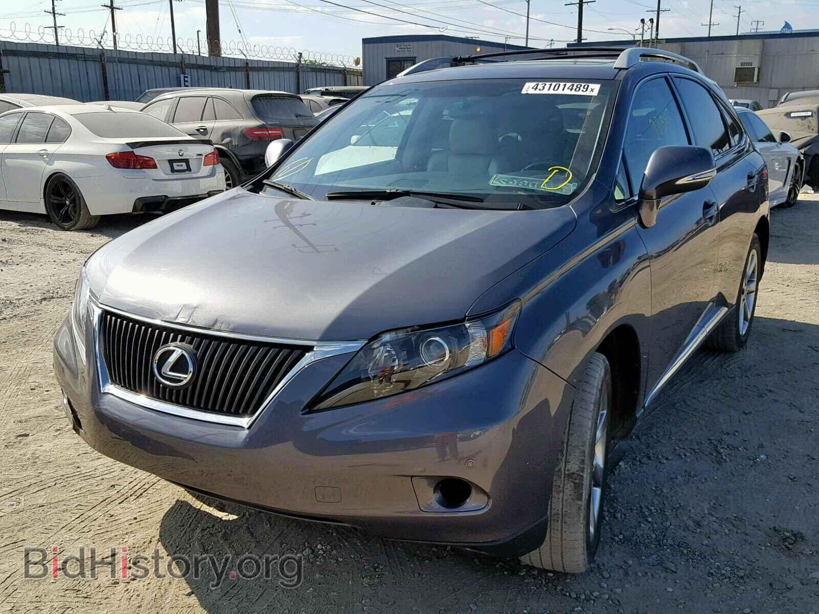 2012 LEXUS RX 350 - VIN: 2T2ZK1BA8CC086550 - Фото 2