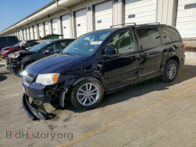 2014 Dodge CARAVAN SXT, blue — VIN 2C4RDGCG7ER391299, Copart