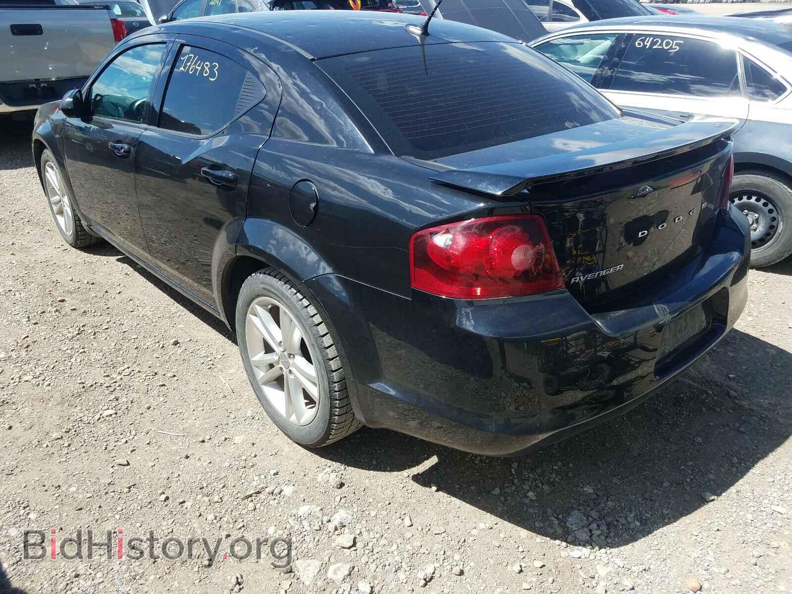 2012 DODGE AVENGER - VIN: 1C3CDZCB0CN238011 - Фото 3