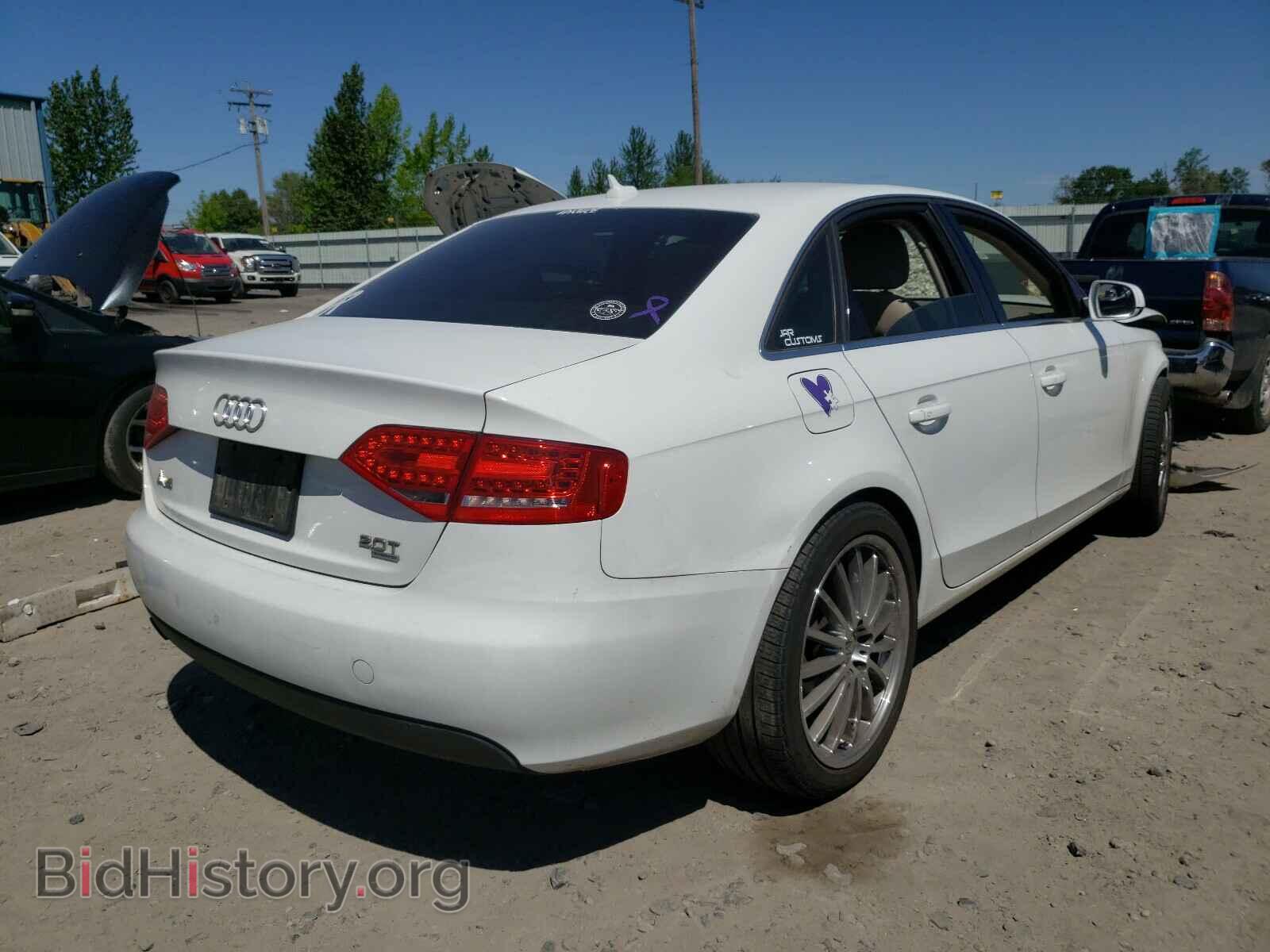 2011 AUDI A4 - VIN: WAUFFAFL8BN003540 - Фото 4