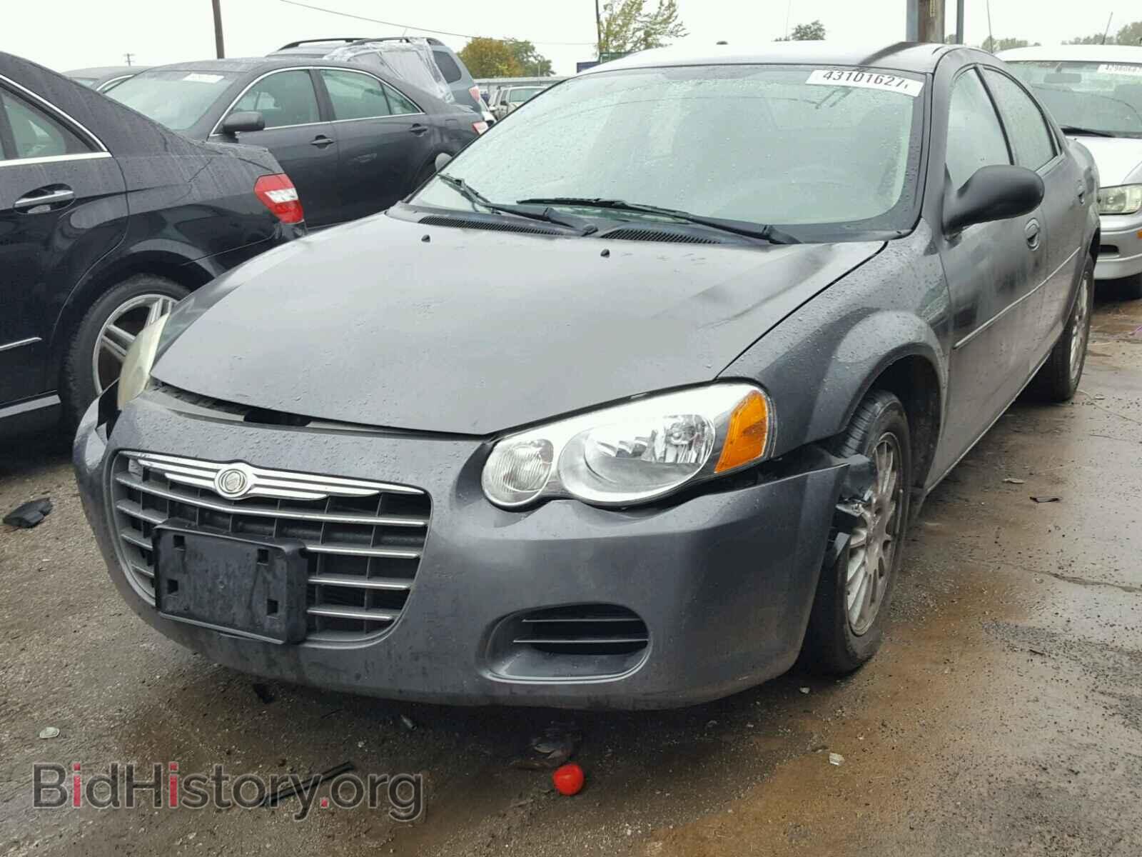2004 CHRYSLER SEBRING - VIN: 1C3EL46X54N364405 - Фото 2