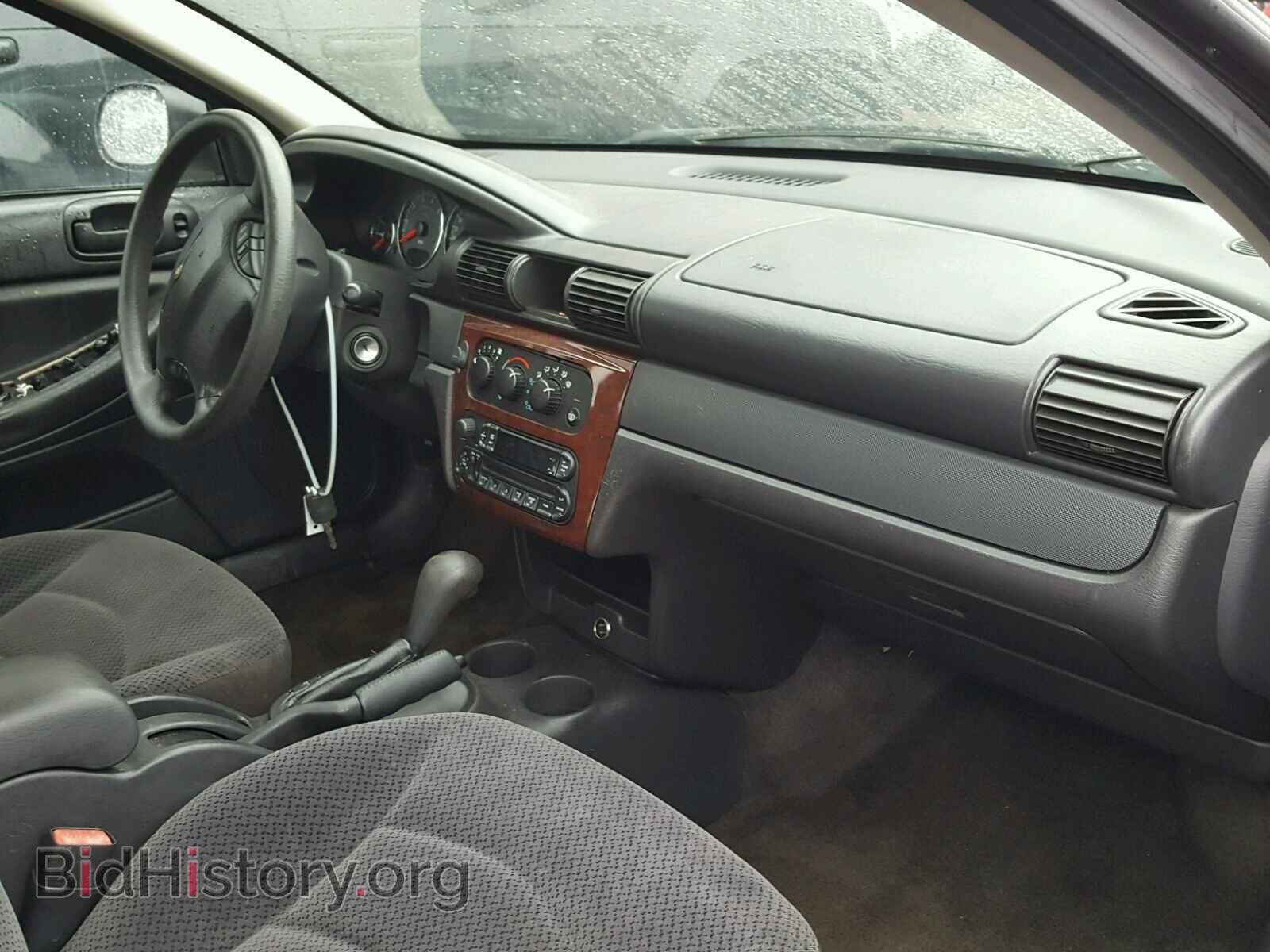 2004 CHRYSLER SEBRING - VIN: 1C3EL46X54N364405 - Фото 5
