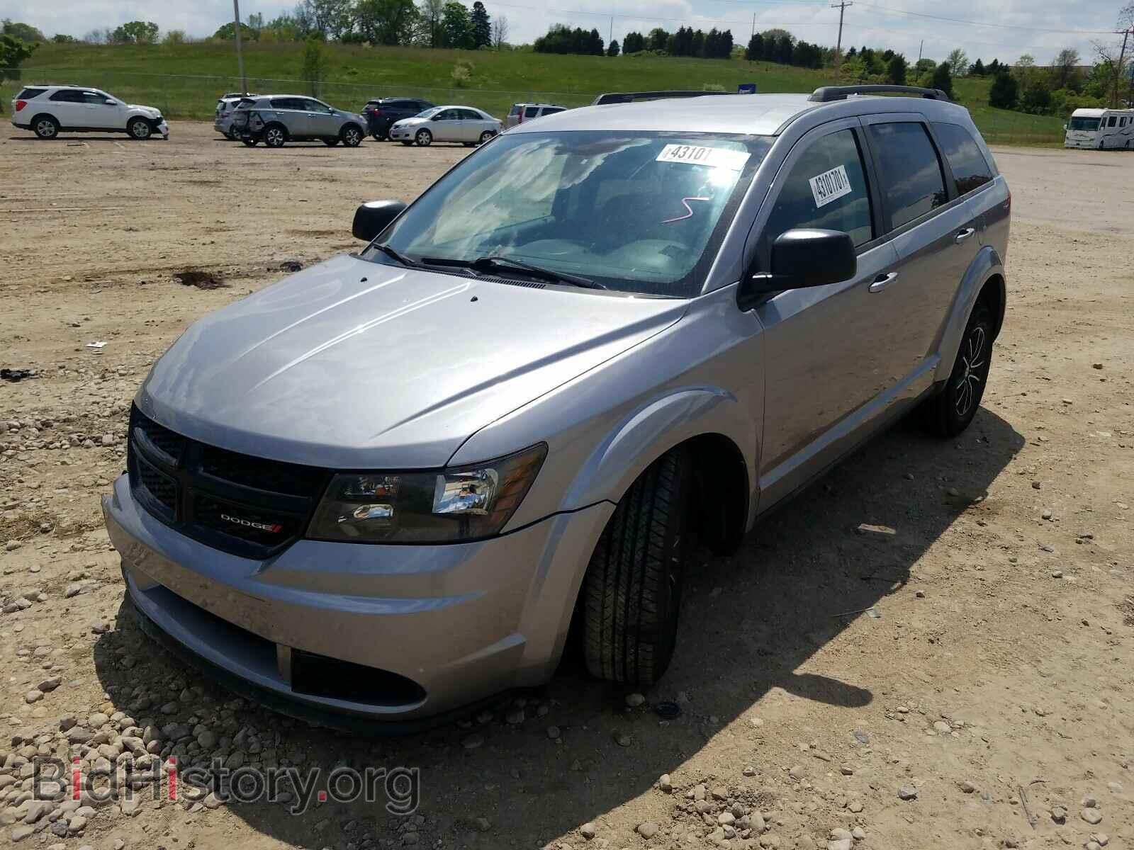 2017 DODGE JOURNEY - VIN: 3C4PDCAB0HT587268 - Фото 2