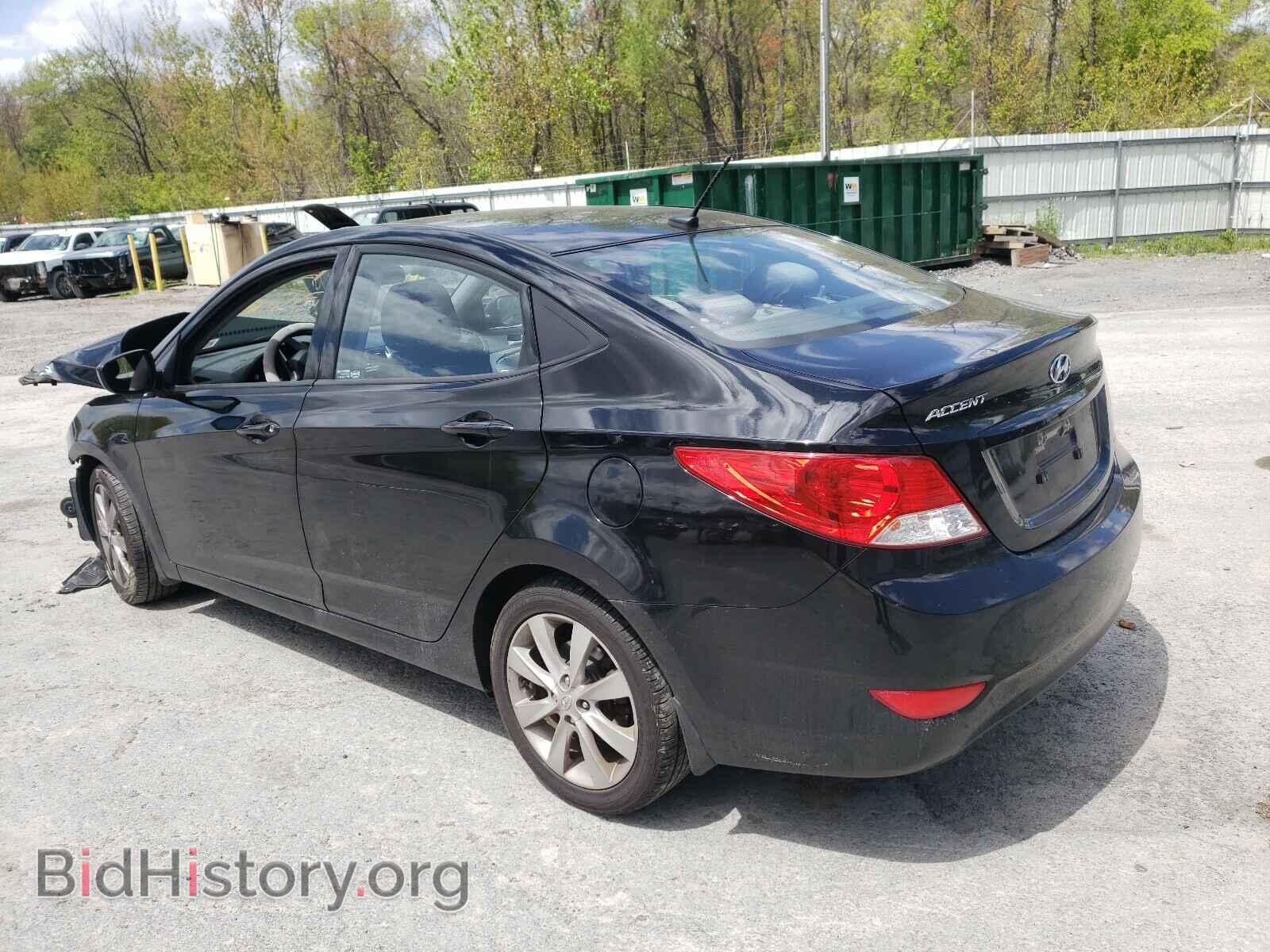 2013 HYUNDAI ACCENT - VIN: KMHCU4AE7DU319036 - Фото 3