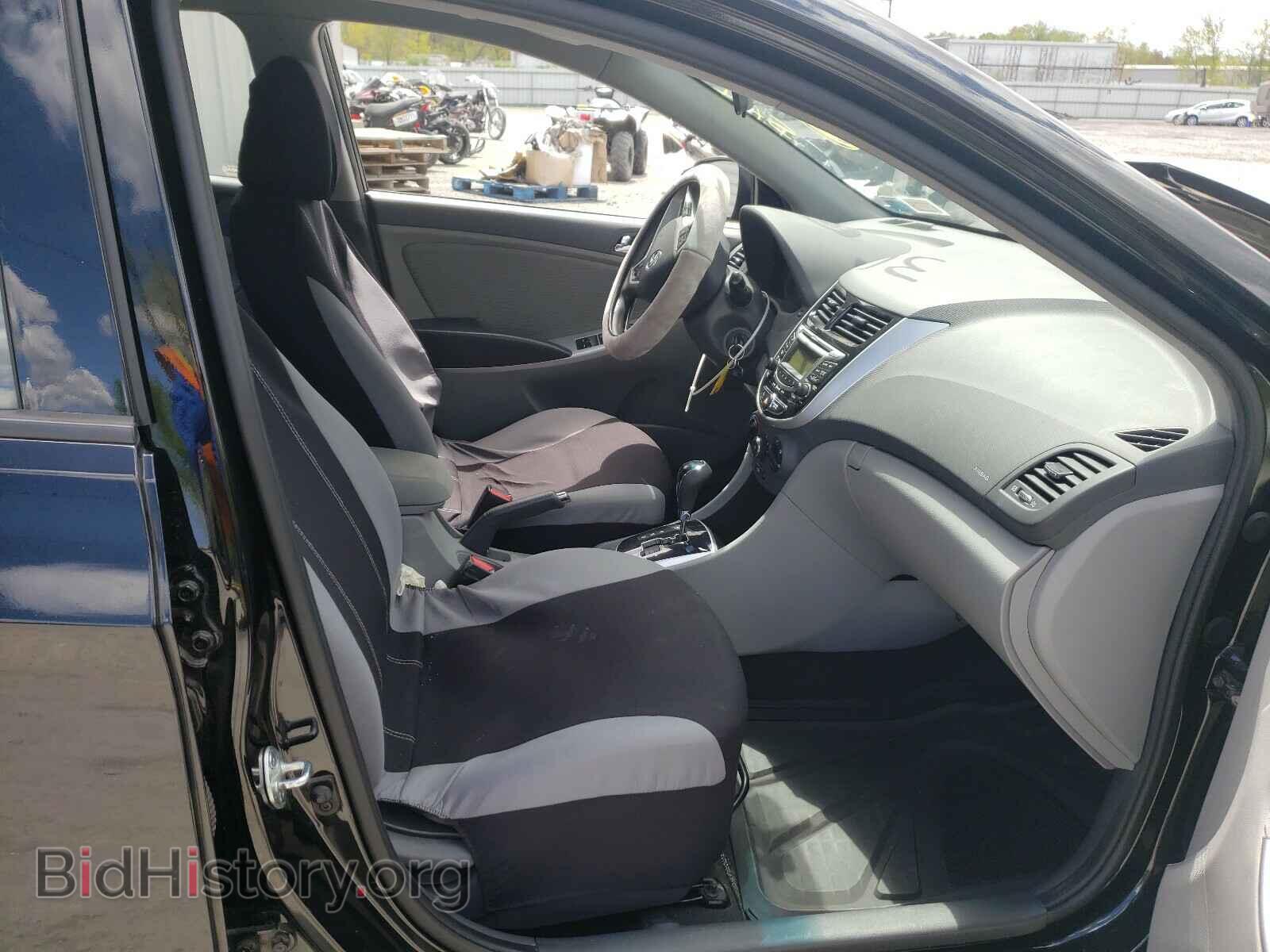 2013 HYUNDAI ACCENT - VIN: KMHCU4AE7DU319036 - Фото 5