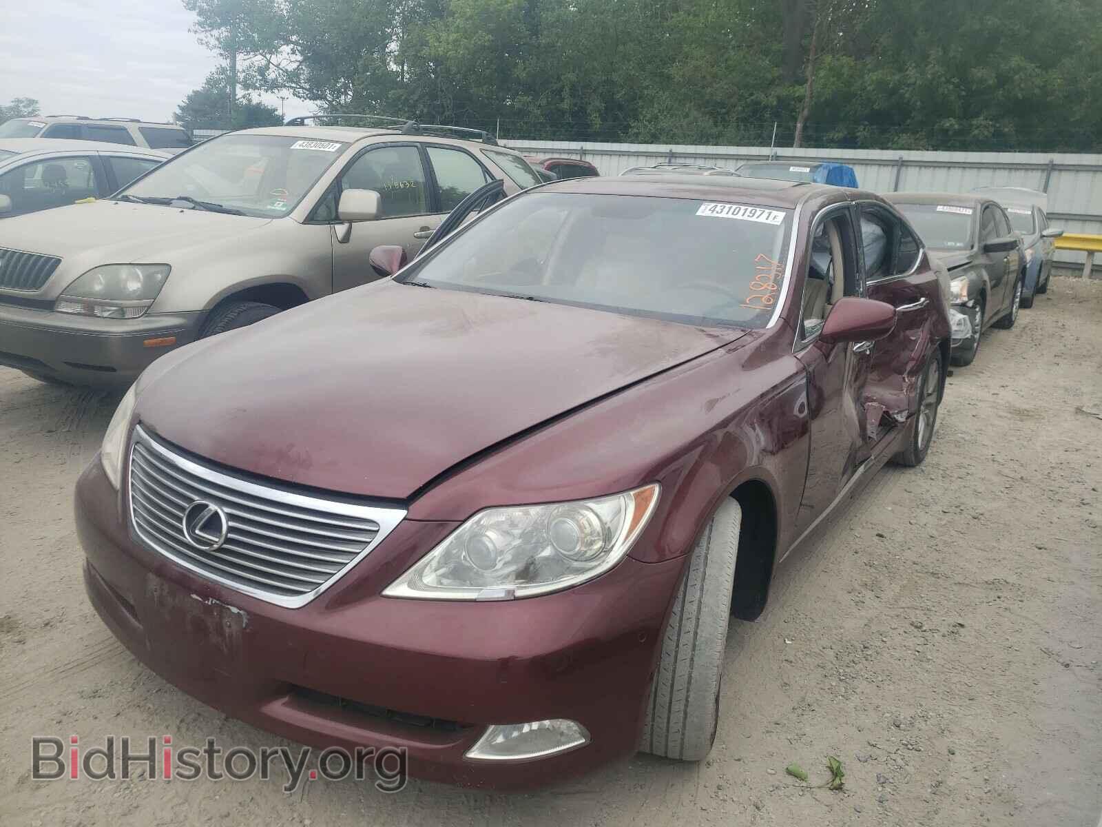 2007 LEXUS LS460 - VIN: JTHBL46F475035297 - Фото 2