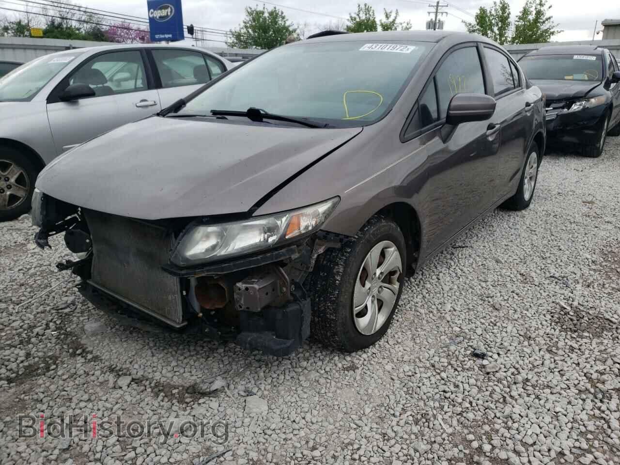 2015 HONDA CIVIC - VIN: 19XFB2F54FE014521 - Photo 2