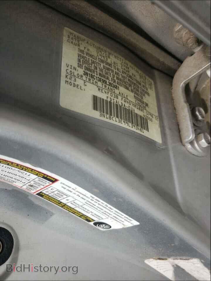 2009 NISSAN VERSA - VIN: 3N1BC13E99L393481 - Фото 10