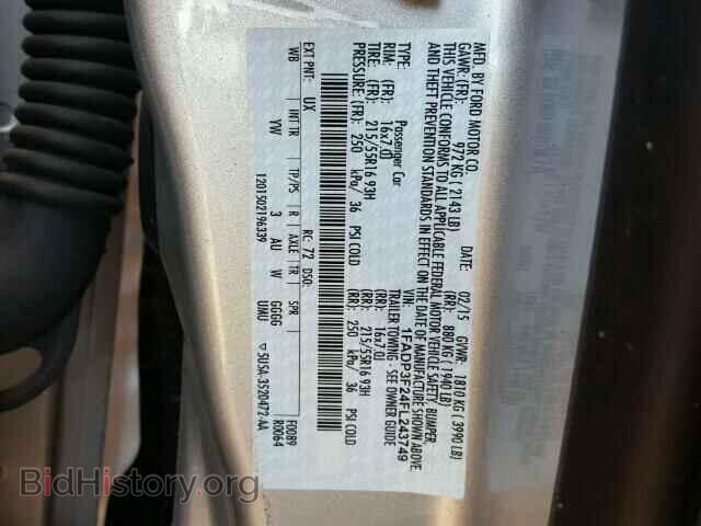 2015 FORD FOCUS - VIN: 1FADP3F24FL243749 - Photo 10