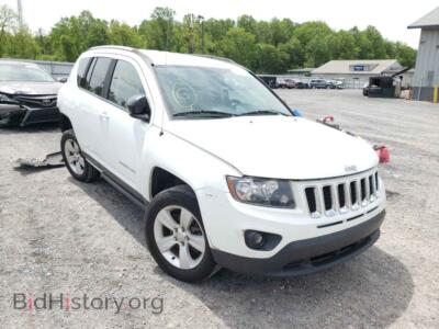 2014 Jeep COMPASS Compass SP, белый — VIN 1C4NJDBB4ED846530, Copart