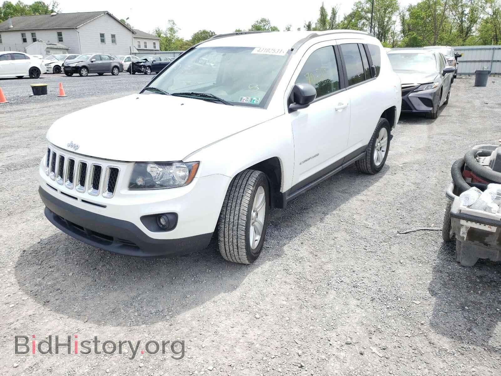 2014 JEEP COMPASS - VIN: 1C4NJDBB4ED846530 - Фото 2