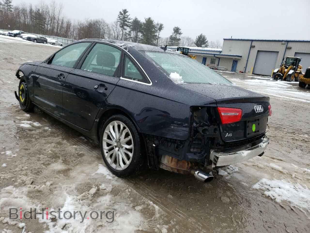 2014 AUDI A6 - VIN: WAUGFAFC3EN143553 - Фото 2