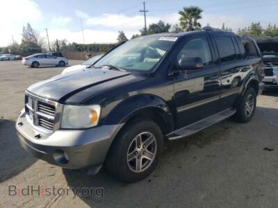 2008 Dodge DURANGO Adventurer, black — VIN 1D8HB68238F131424, Copart