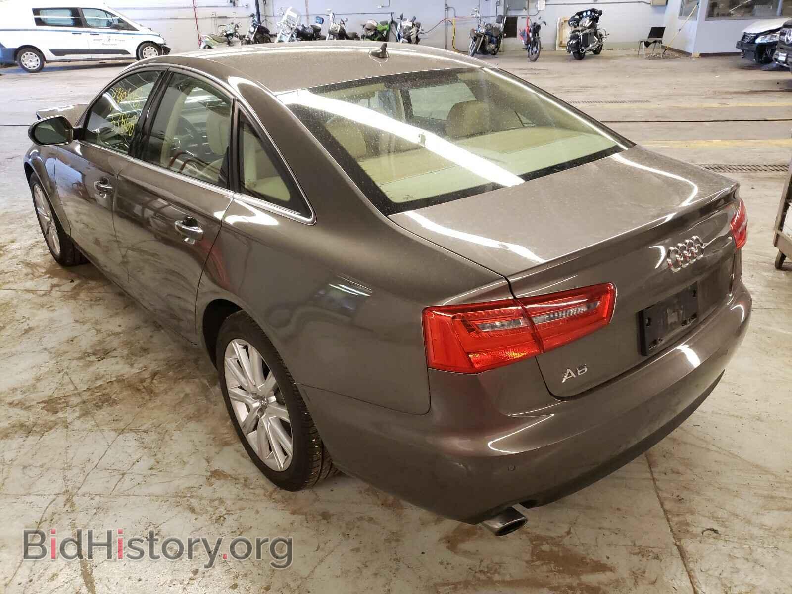 2013 AUDI A6 - VIN: WAUGFAFC5DN066859 - Фото 3