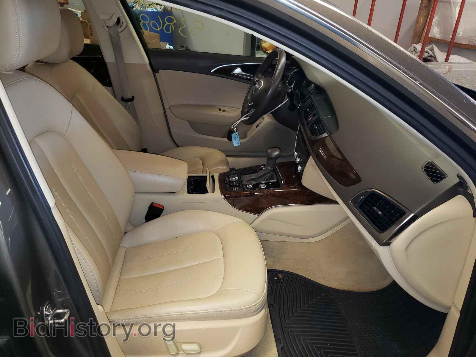 2013 AUDI A6 - VIN: WAUGFAFC5DN066859 - Фото 5
