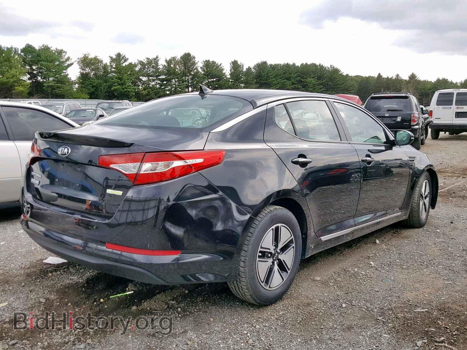 2013 KIA OPTIMA HYB - VIN: KNAGM4AD1D5058846 - Фото 4