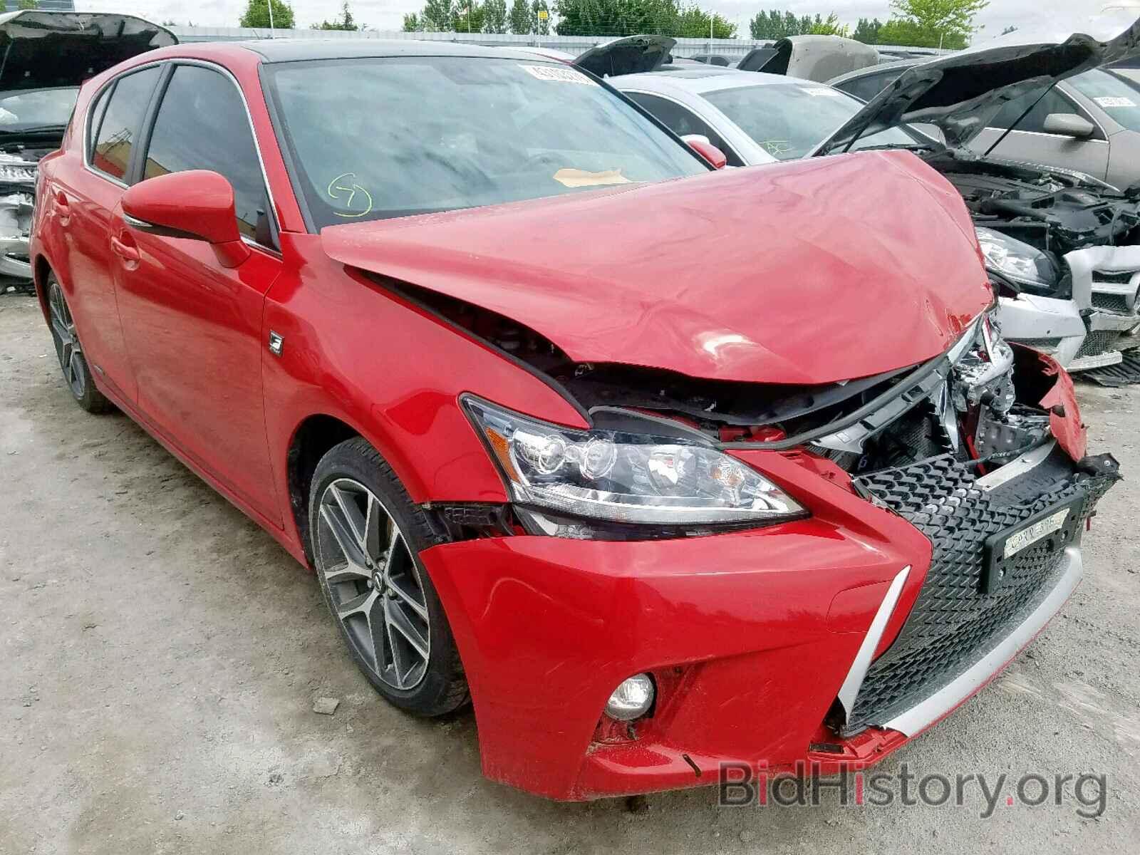 Photo JTHKD5BHXF2235627 - LEXUS CT 200 2015