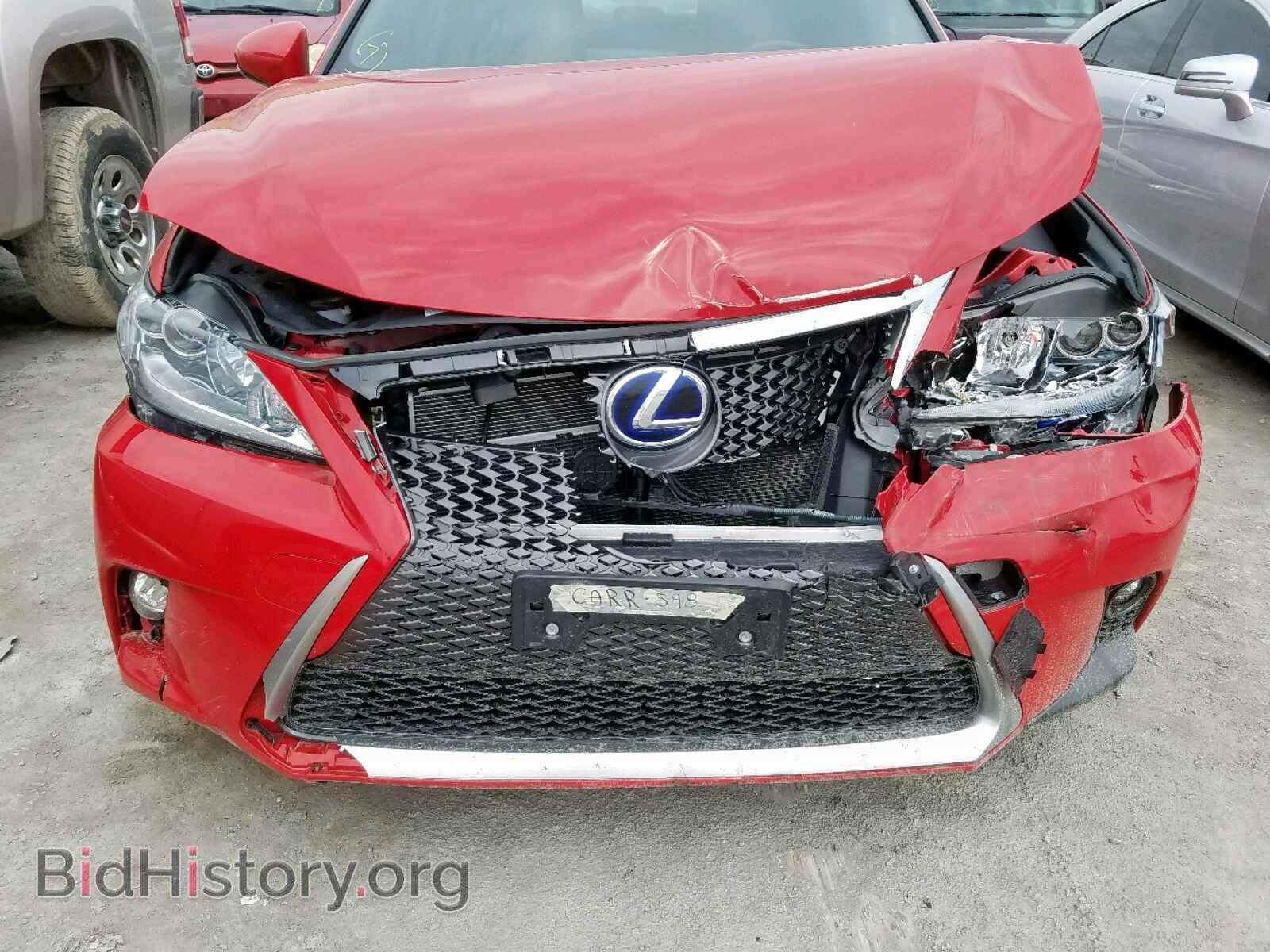 2015 LEXUS CT 200 - VIN: JTHKD5BHXF2235627 - Фото 9