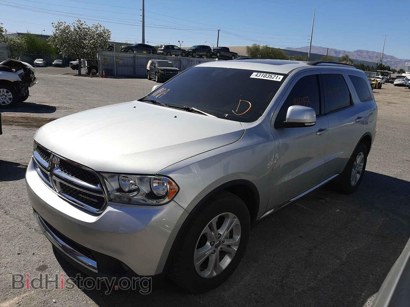 2012 DODGE DURANGO - VIN: 1C4RDHDG1CC205637 - Фото 2
