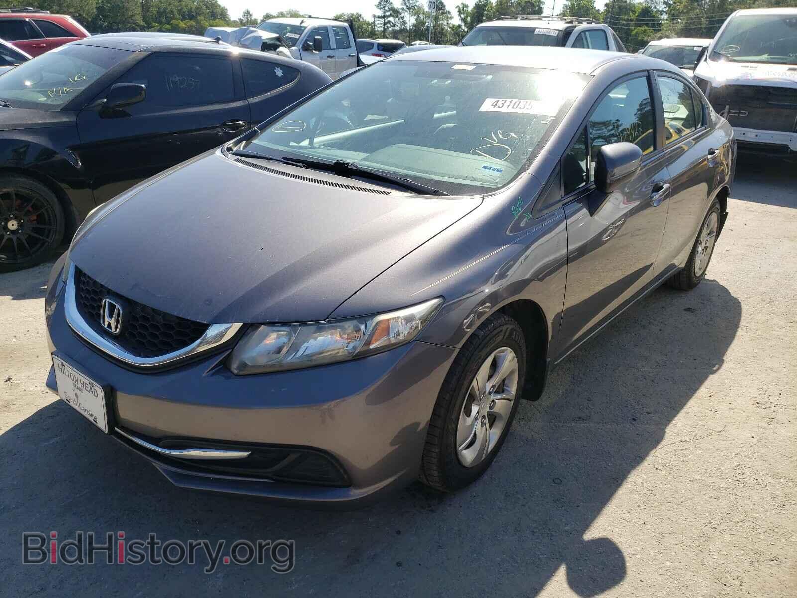 2014 HONDA CIVIC - VIN: 19XFB2F57EE075439 - Фото 2