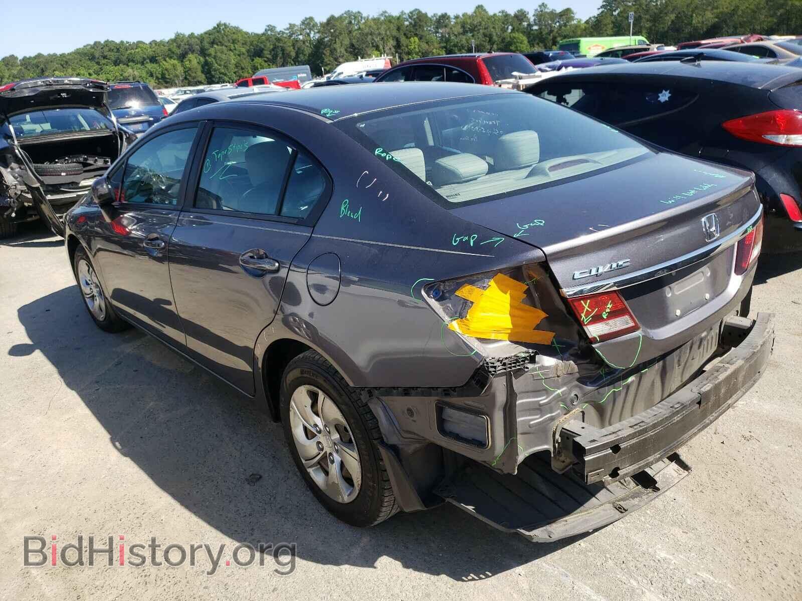 2014 HONDA CIVIC - VIN: 19XFB2F57EE075439 - Фото 3